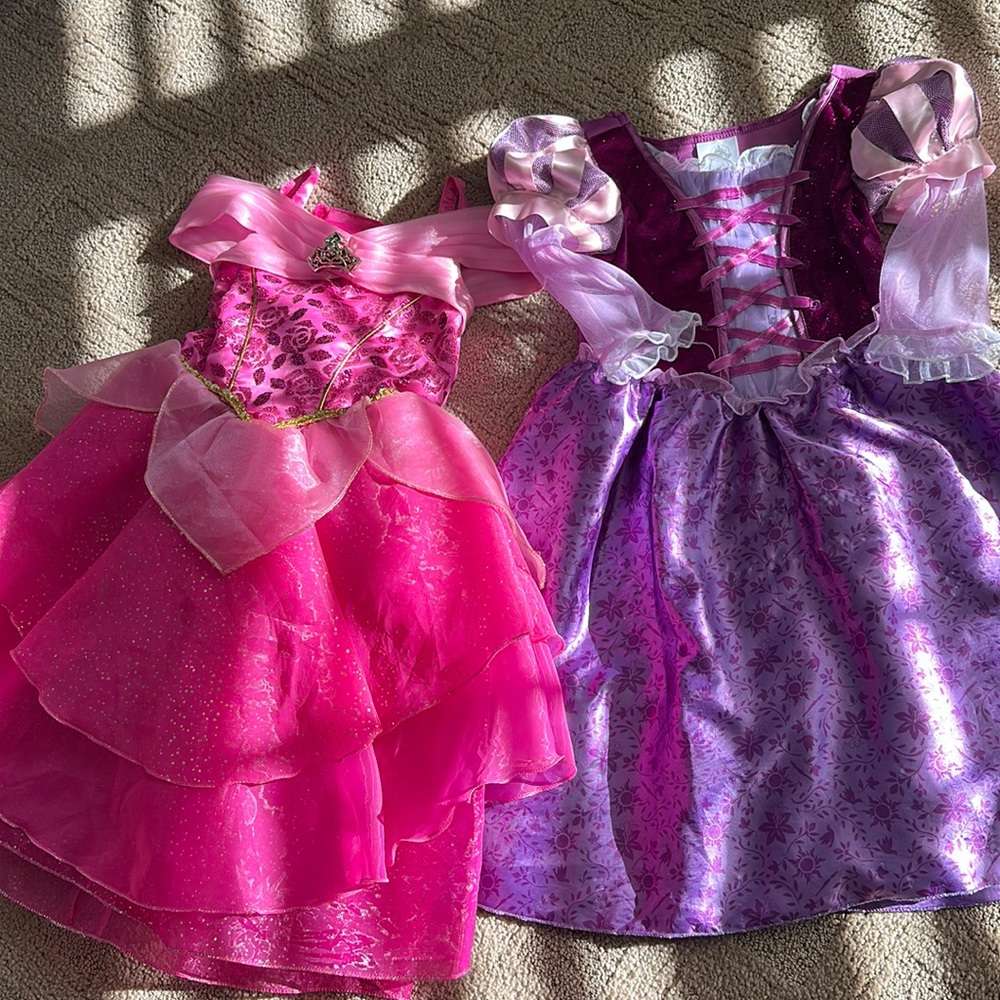 Disney Dress up Princess gown lot